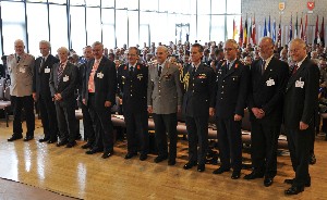 In September, Keynote speakers and hosts of the Koblenz IT Symposium in front of more than 400 participants.